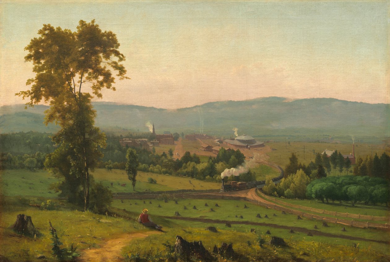 Lackawanna-dalen, ca. 1856 av George Snr. Inness