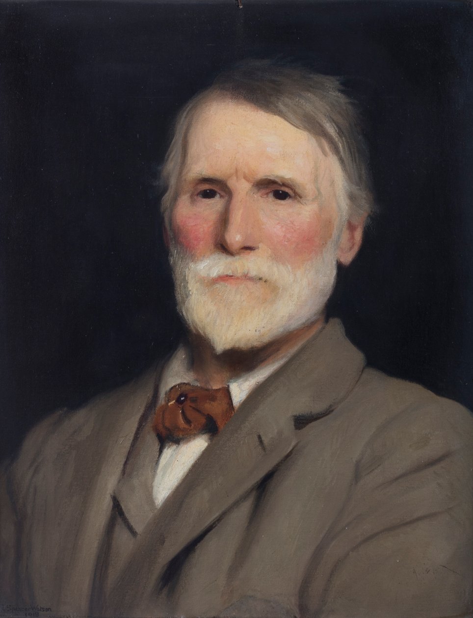 Portrett av H. R. Hope-Pinker, ca. 1915 (olje på lerret) av George Spencer Watson
