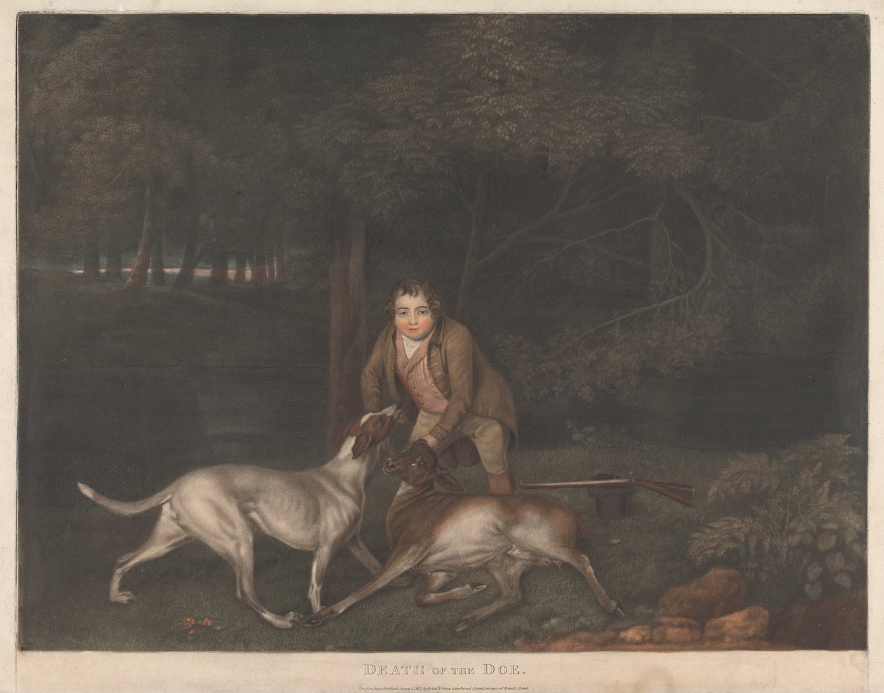 Doeens død av George Stubbs