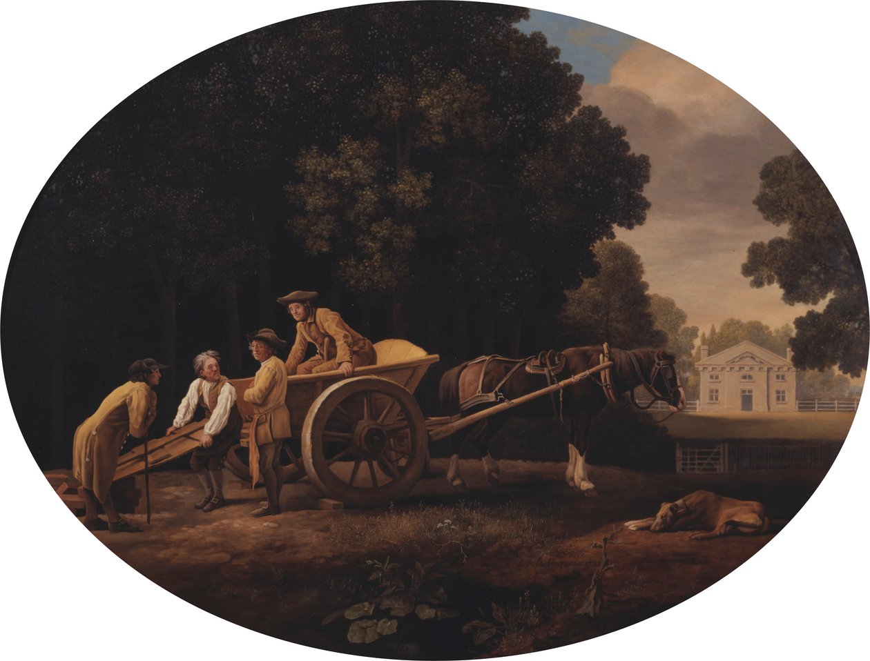 Labourers [1779, Royal Academy of Arts, London, utstillingskatalog] av George Stubbs