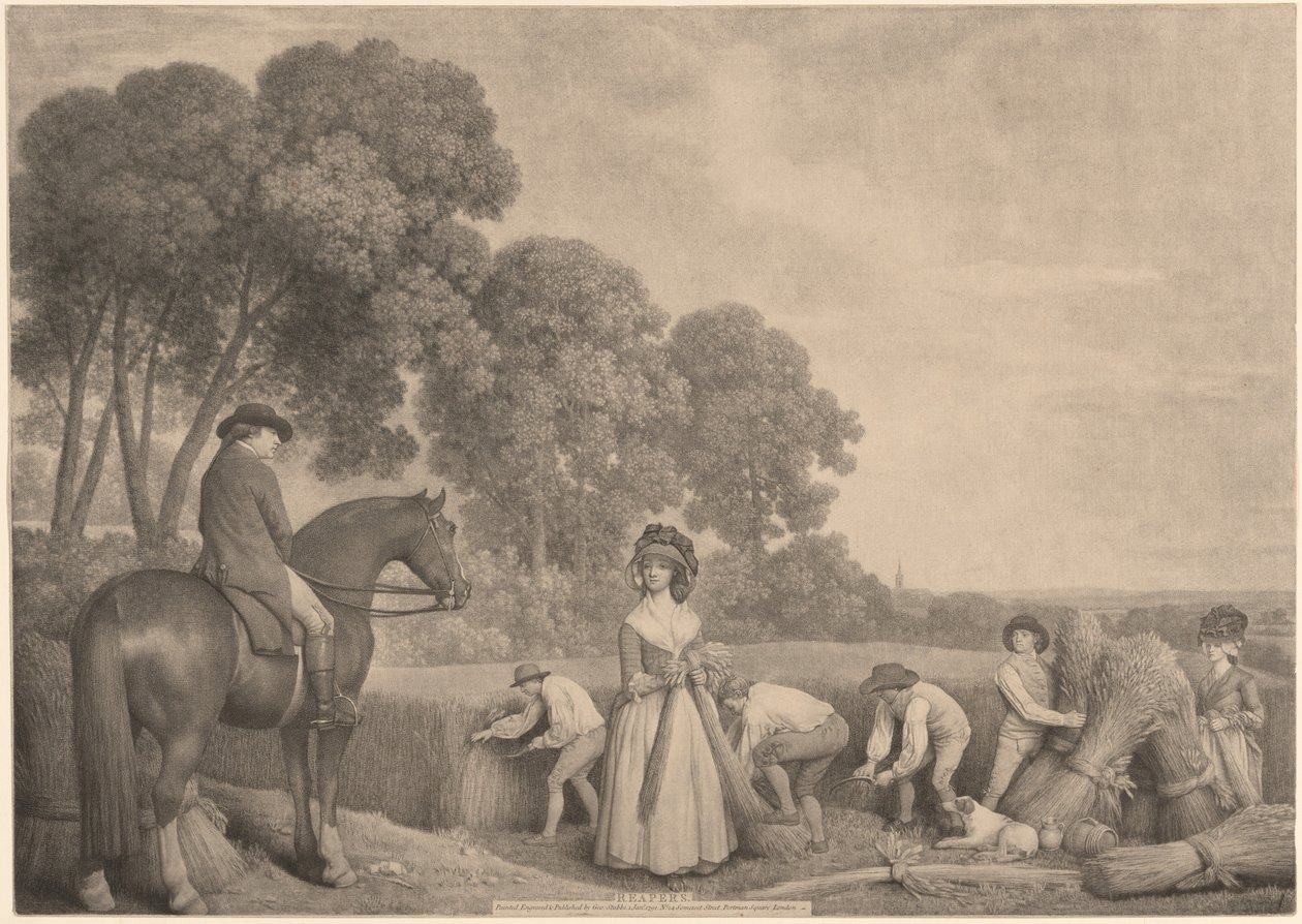 Skurdfolk av George Stubbs