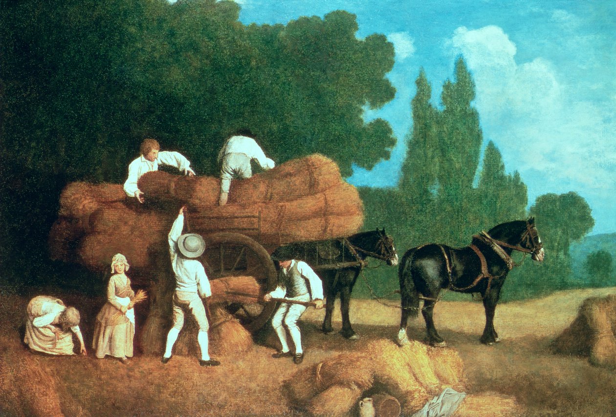 Høstvognen av George Stubbs
