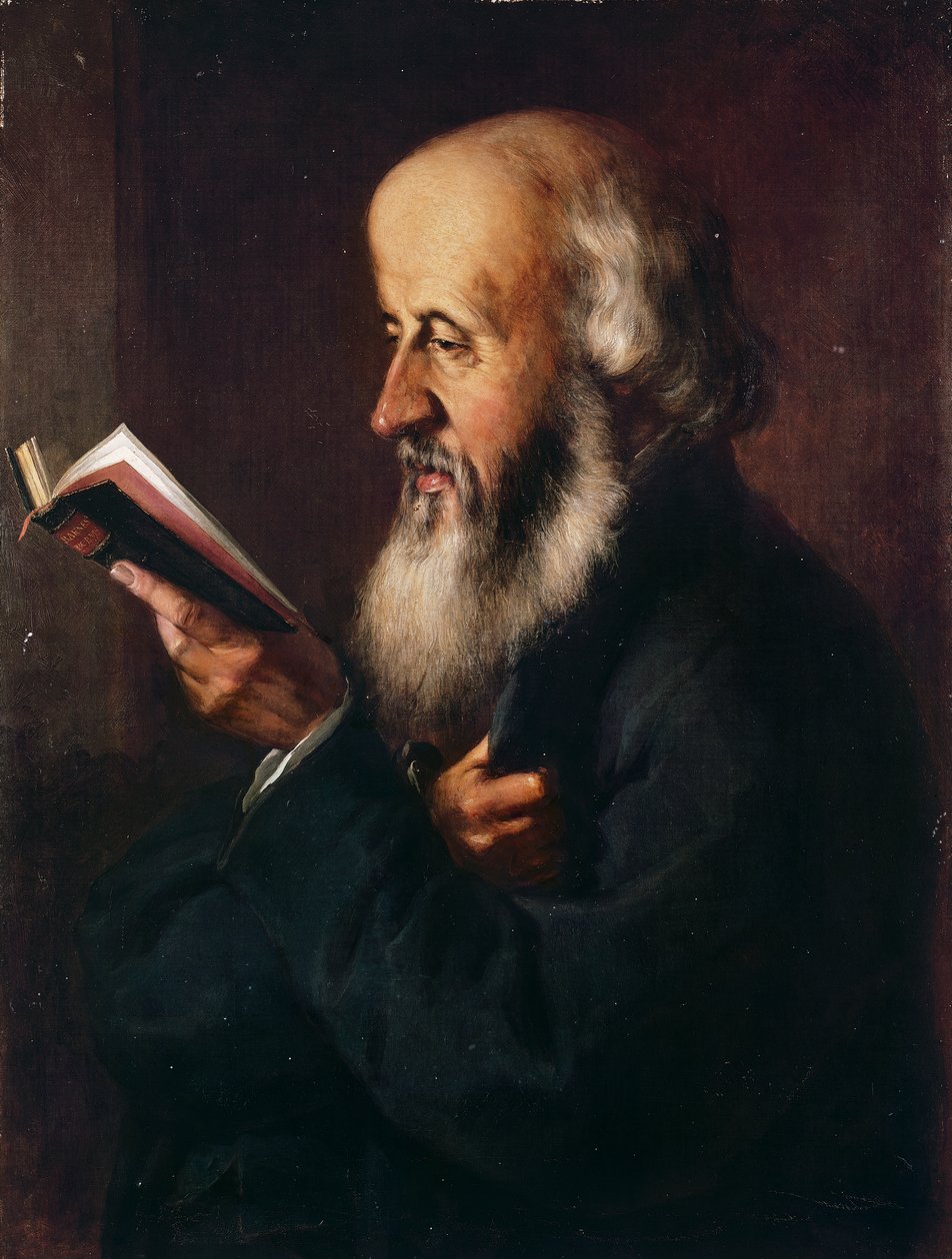 Portrett av William Barnes (Rushay, Winterborne-1801 av George Stuckey