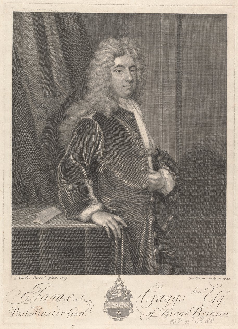 James Craggs den eldste av George Vertue