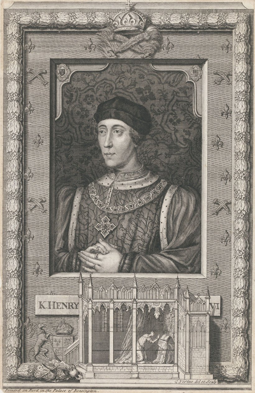 Kong Henrik VI av George Vertue