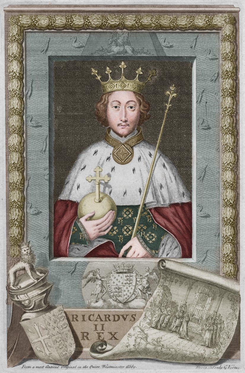 Kong Richard II, 1735 av George Vertue