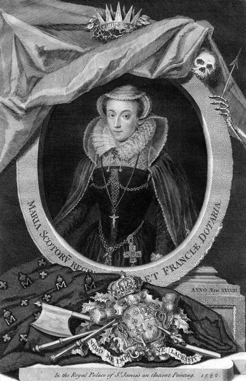 Mary, Queen of Scots, 1735. av George Vertue