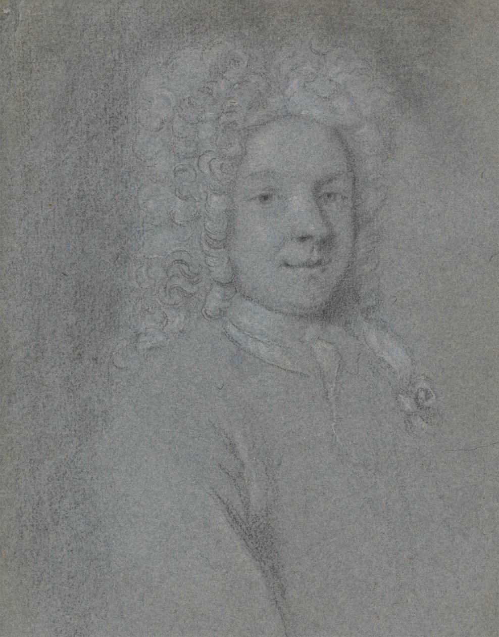 Portrett av John Dixon, mot høyre av George Vertue