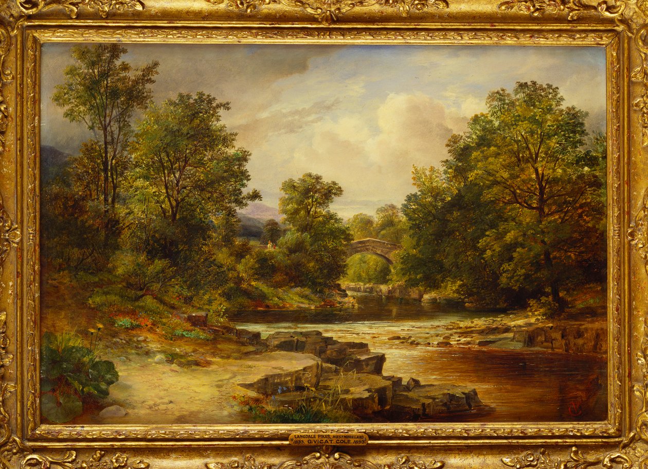 Langdale Pikes, Westmorland av George Vicat Cole