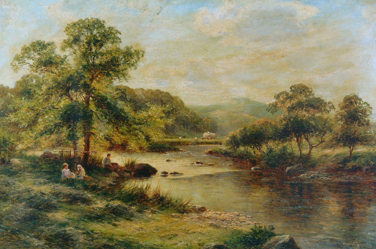 The Dales of Derbyshire, 1891 av George Vicat Cole