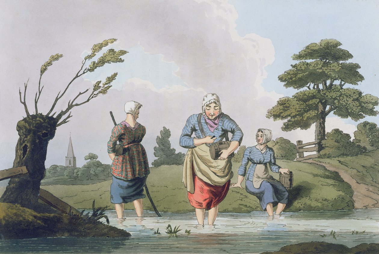 Leech Finders, fra `Costume of Yorkshire
