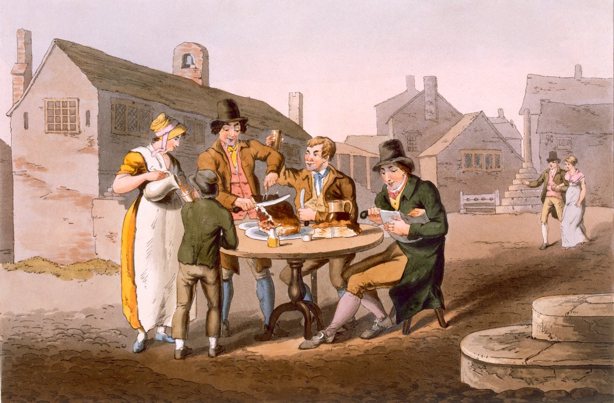 Midtsommeraften, fra `Costume of Yorkshire