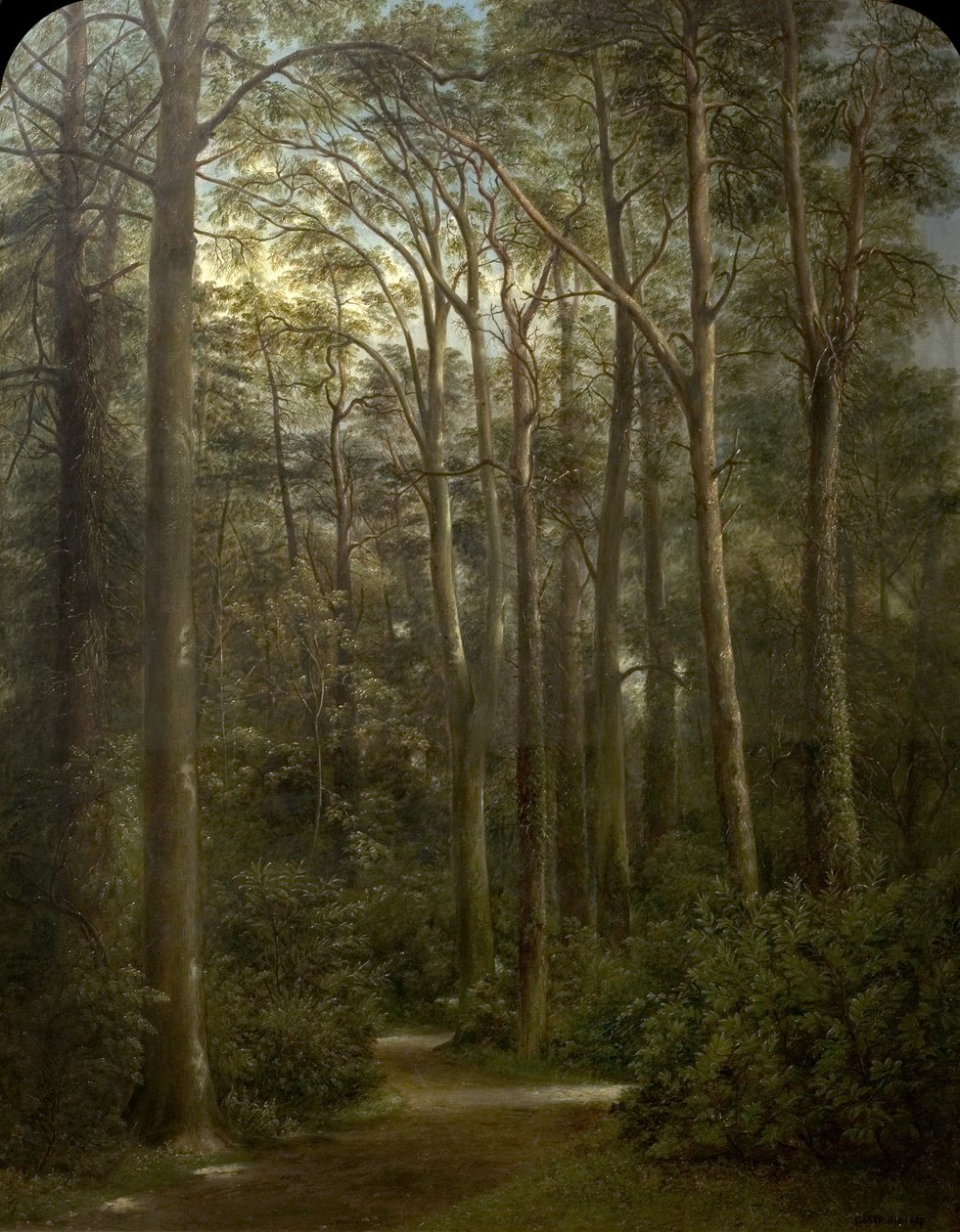 Villmarken, 1857 av George Augustus Wallis