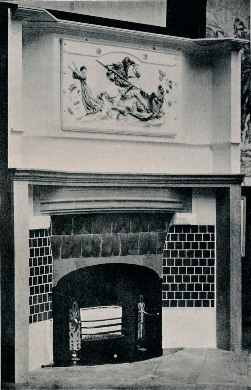 Skorsteinsstykke, c1895, 1897 av George Washington Jack