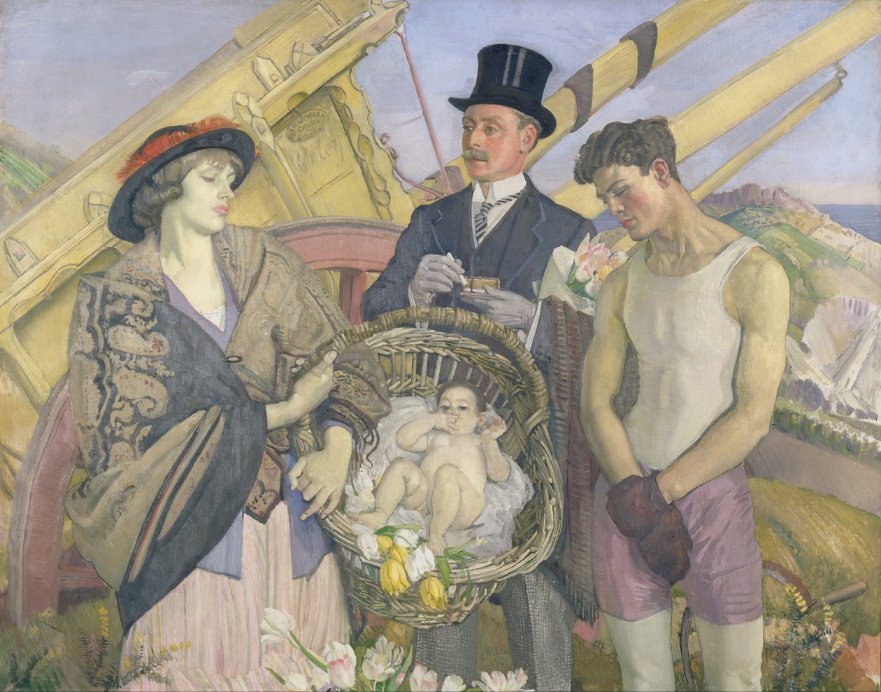 Viktige folk av George Washington Lambert