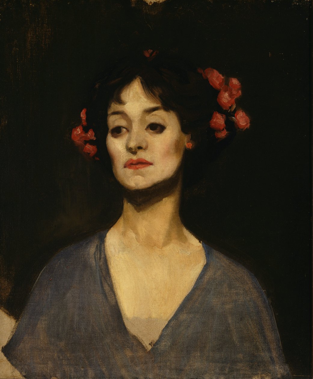 Portrett av en dame (danseren) av George Washington Lambert