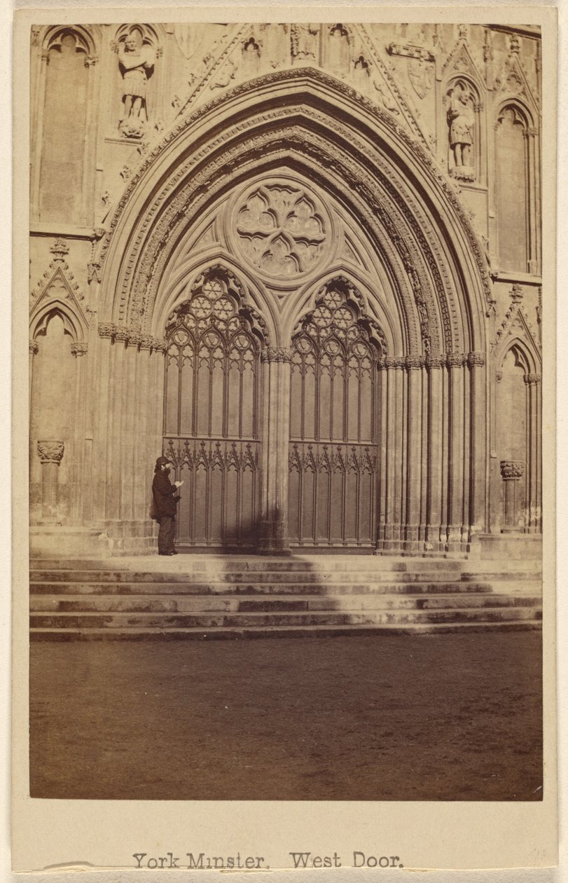 York Minster, vestportalen av George Washington Wilson