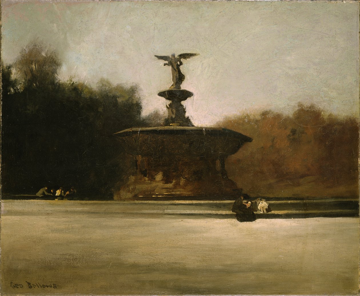Bethesda-fontenen (fontene i Central Park) av George Wesley Bellows