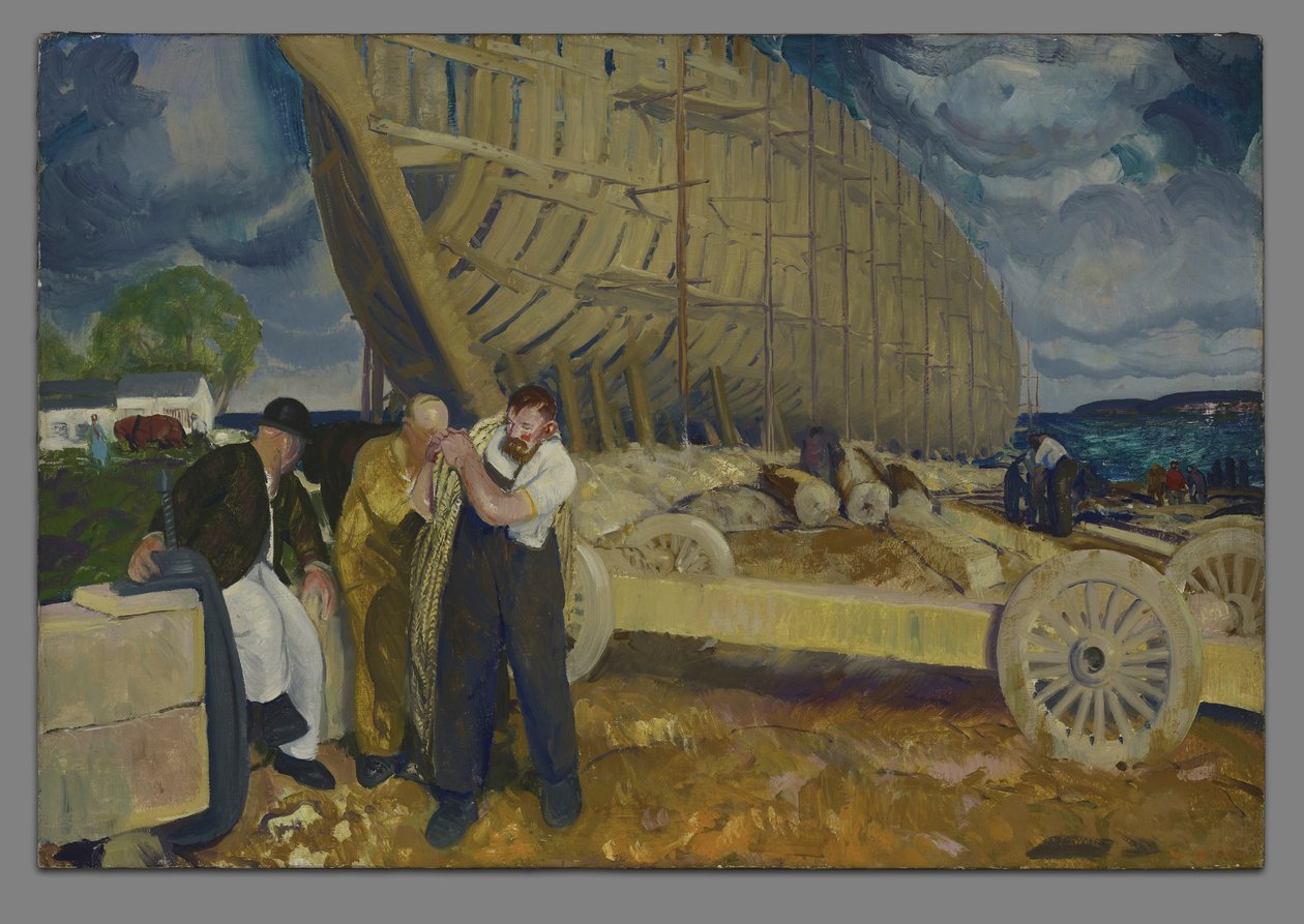 Byggere av skip av George Wesley Bellows