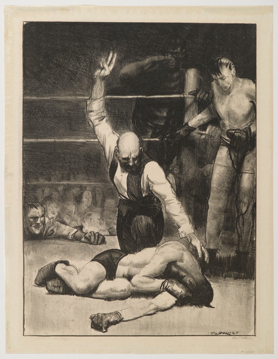Uttelling nr. 2, 1921 av George Wesley Bellows