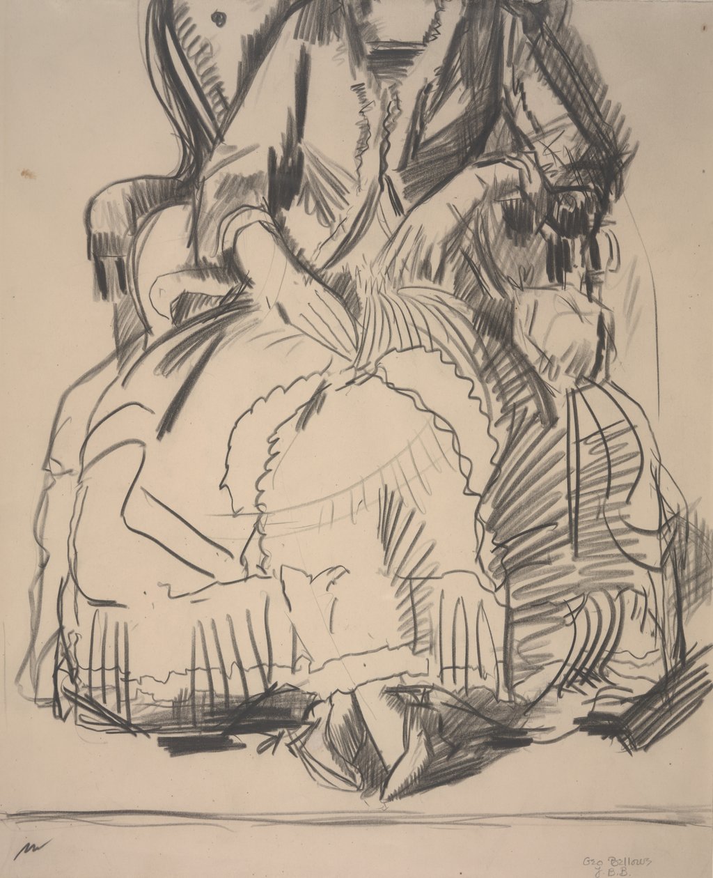 Emma i lilla kjole av George Wesley Bellows