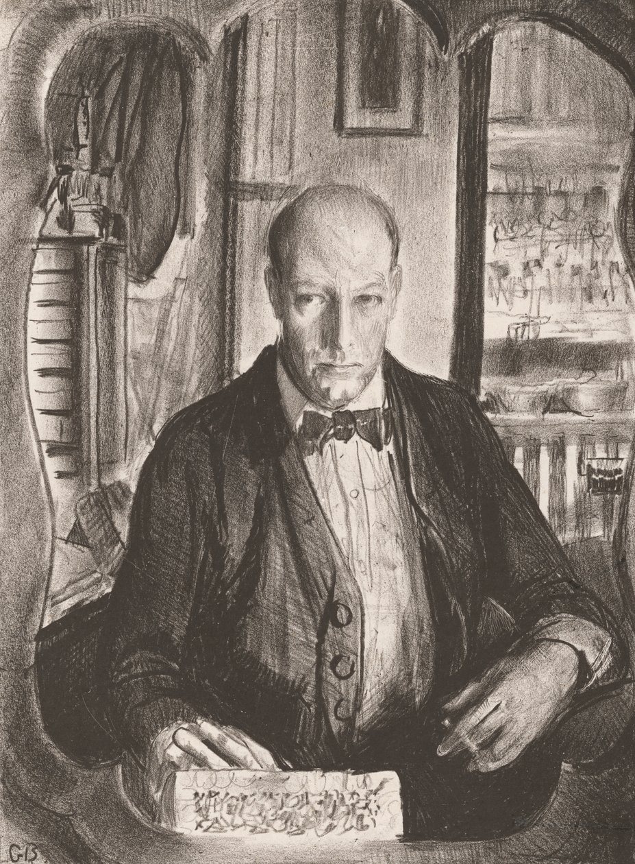 Selvportrett av George Wesley Bellows av George Wesley Bellows