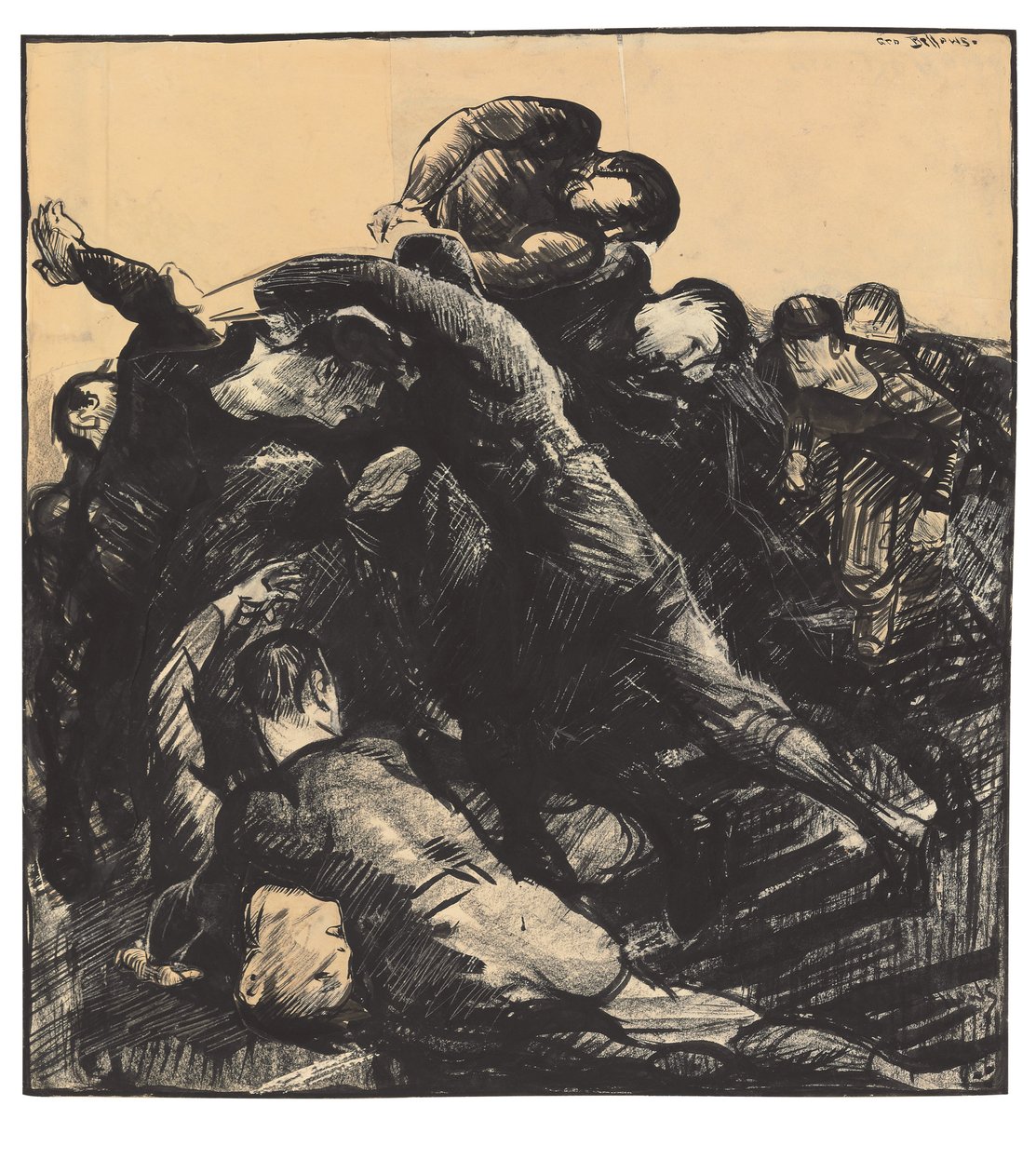 Hold "Em, 1912 av George Wesley Bellows