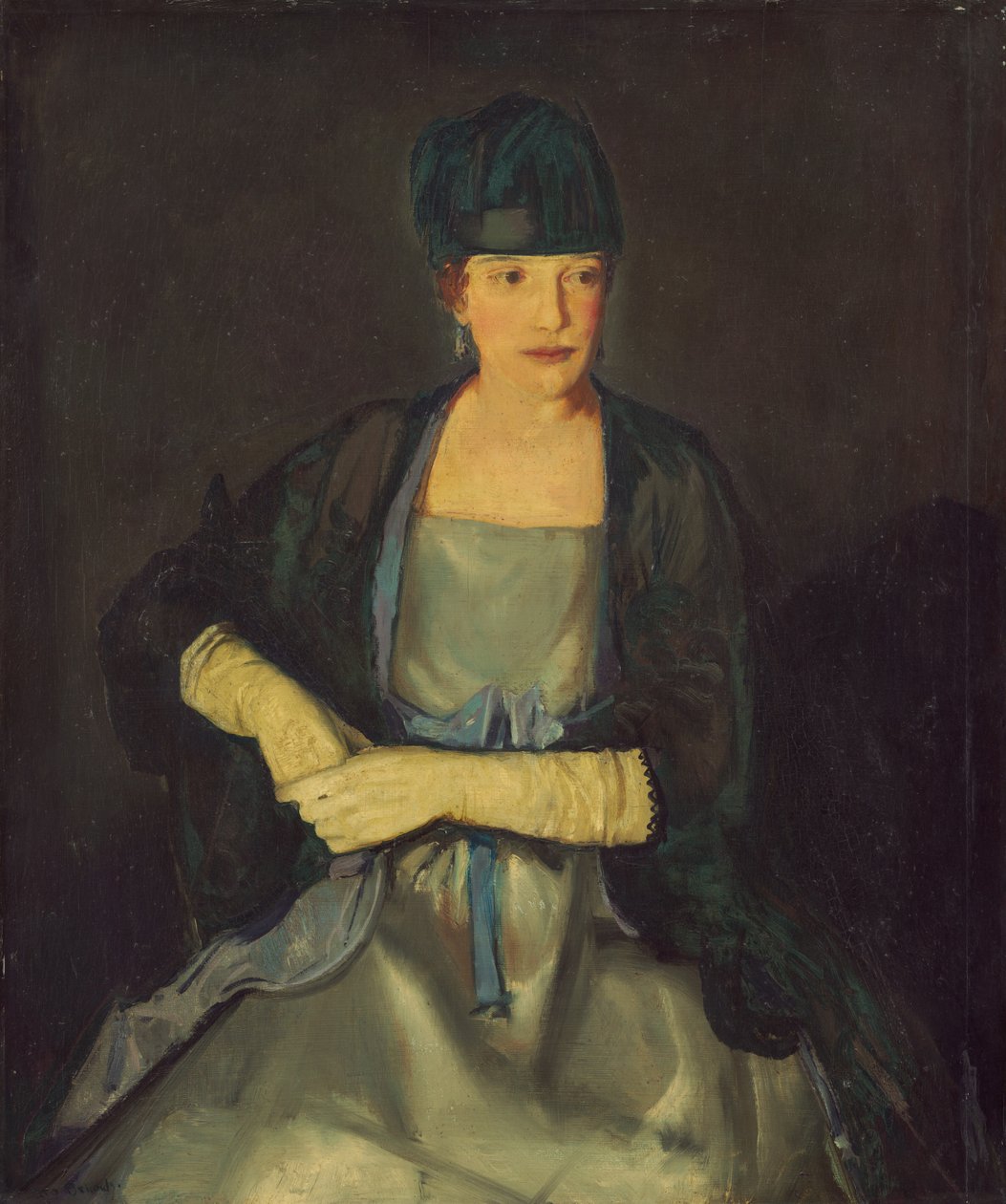 Maud Murray Dale, fru Chester Dale, 1919. av George Wesley Bellows
