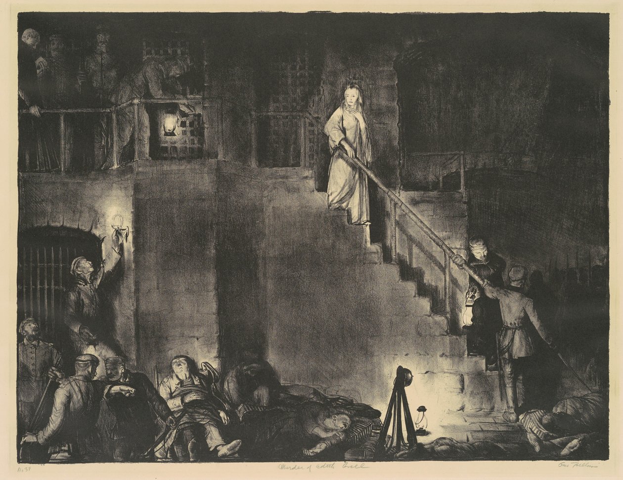 Drapet på Edith Cavell av George Wesley Bellows
