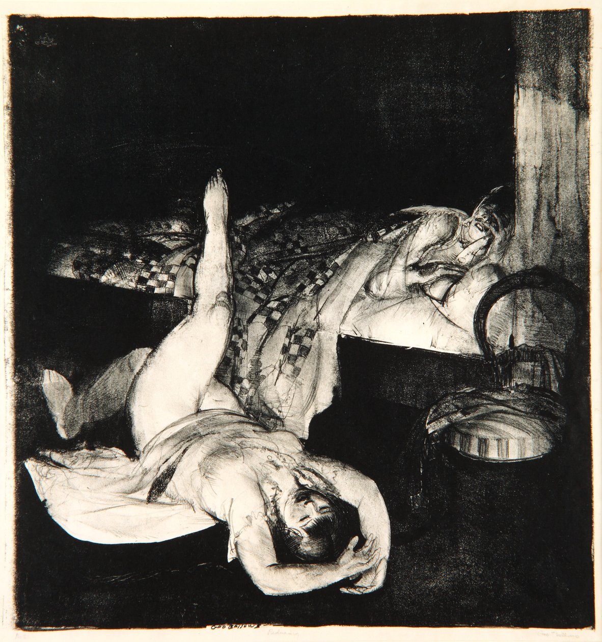 Reducing, Second Stone, 1916 av George Wesley Bellows