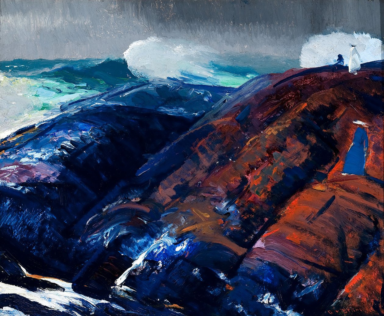 Sommersurf av George Wesley Bellows