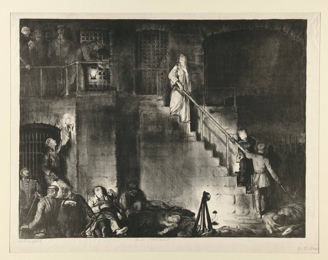 Mordet på Edith Cavell av George Wesley Bellows