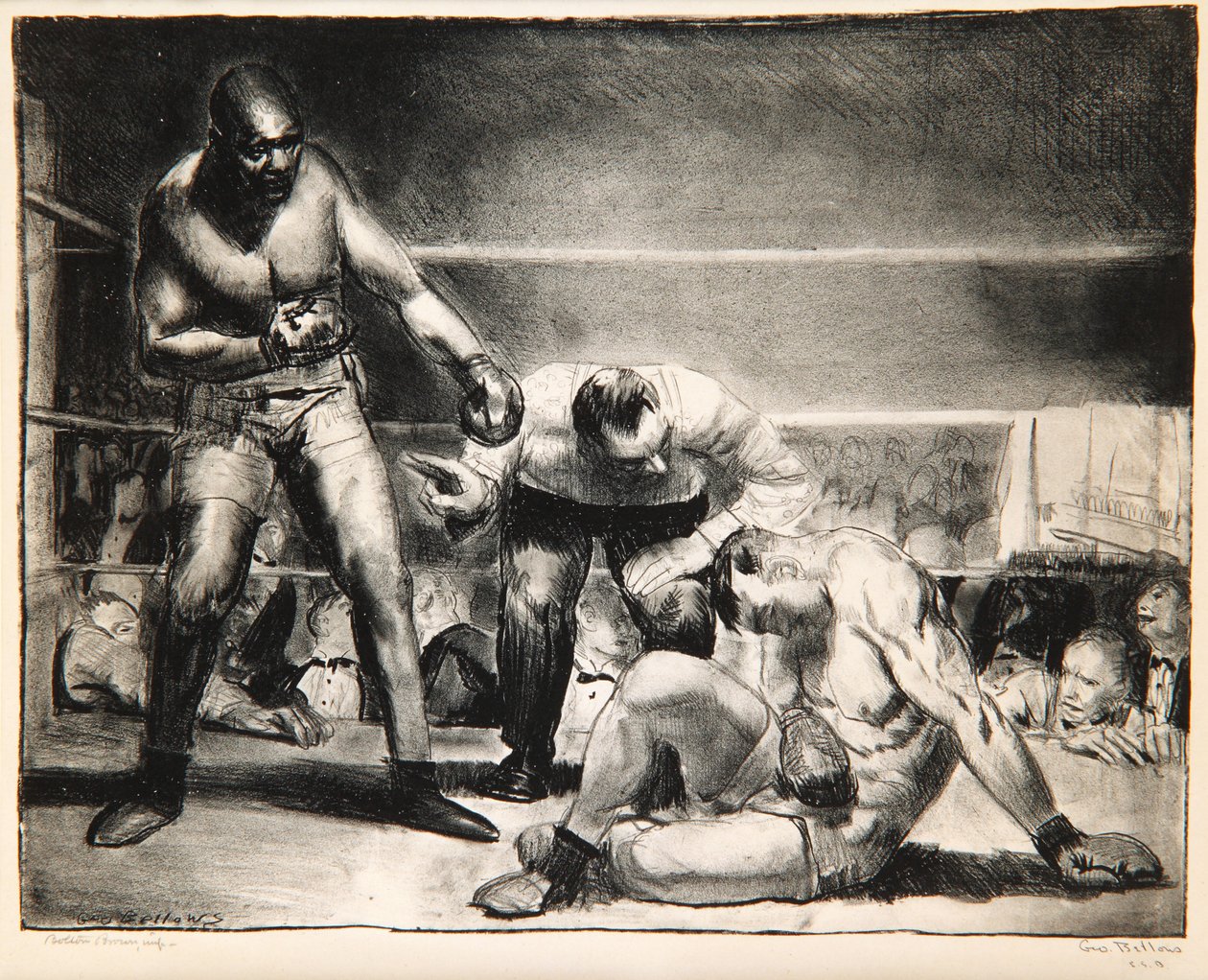 Det hvite håp, 1921 av George Wesley Bellows