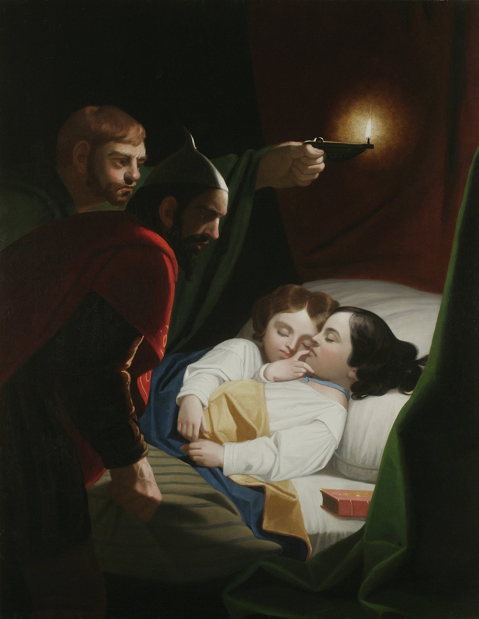 Murder of the Princes, ca. 1833-34 (olje på lerret) av George Whiting Flagg