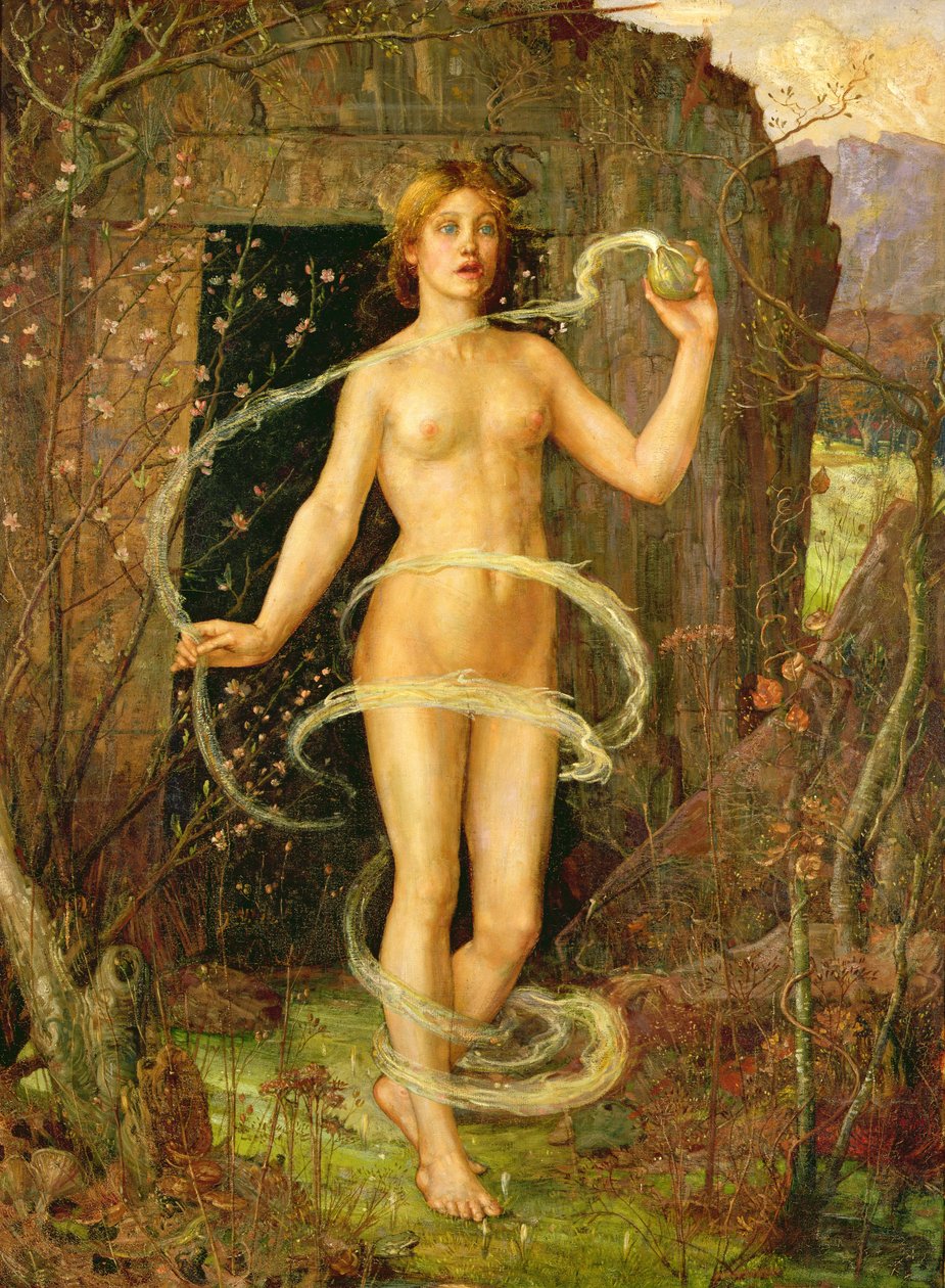 Spring Witch, ca. 1880 (olje på lerret) av George Wilson