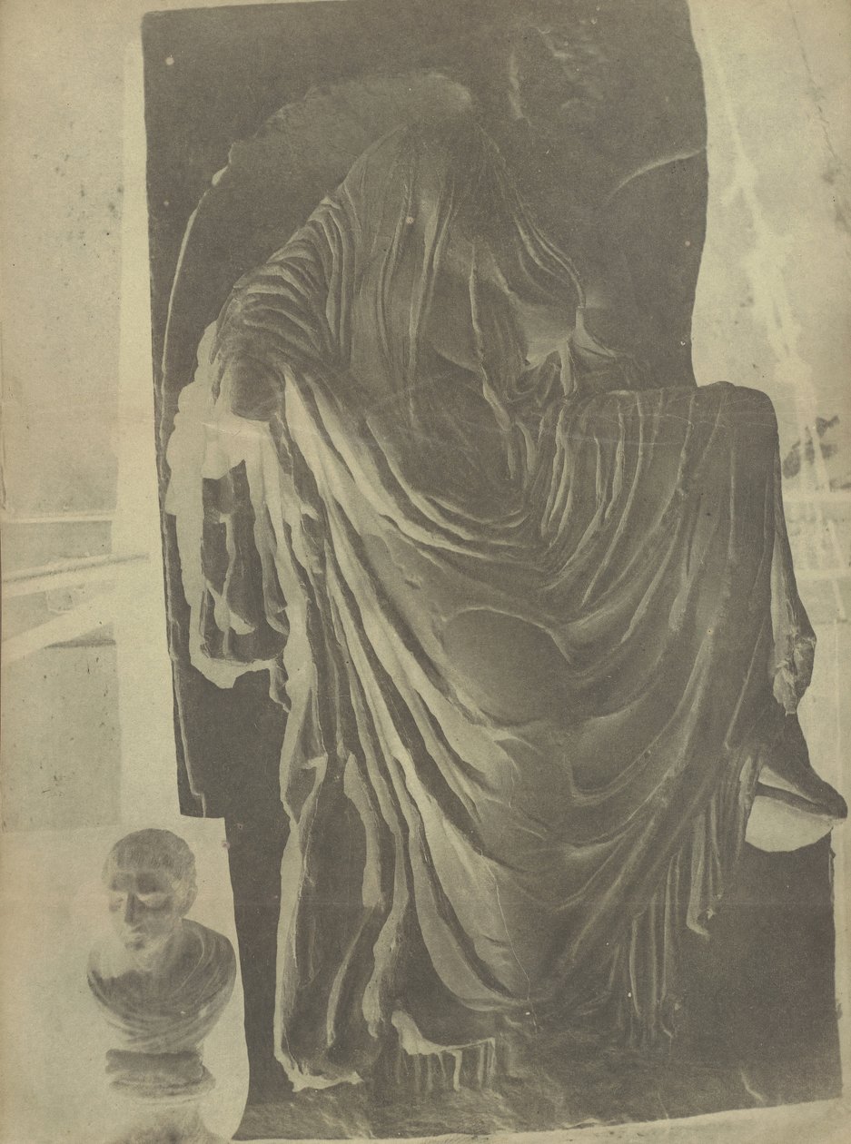 Basso Relievo - of Wingless Victory - nylig funnet, 1848. av George Wilson Bridges