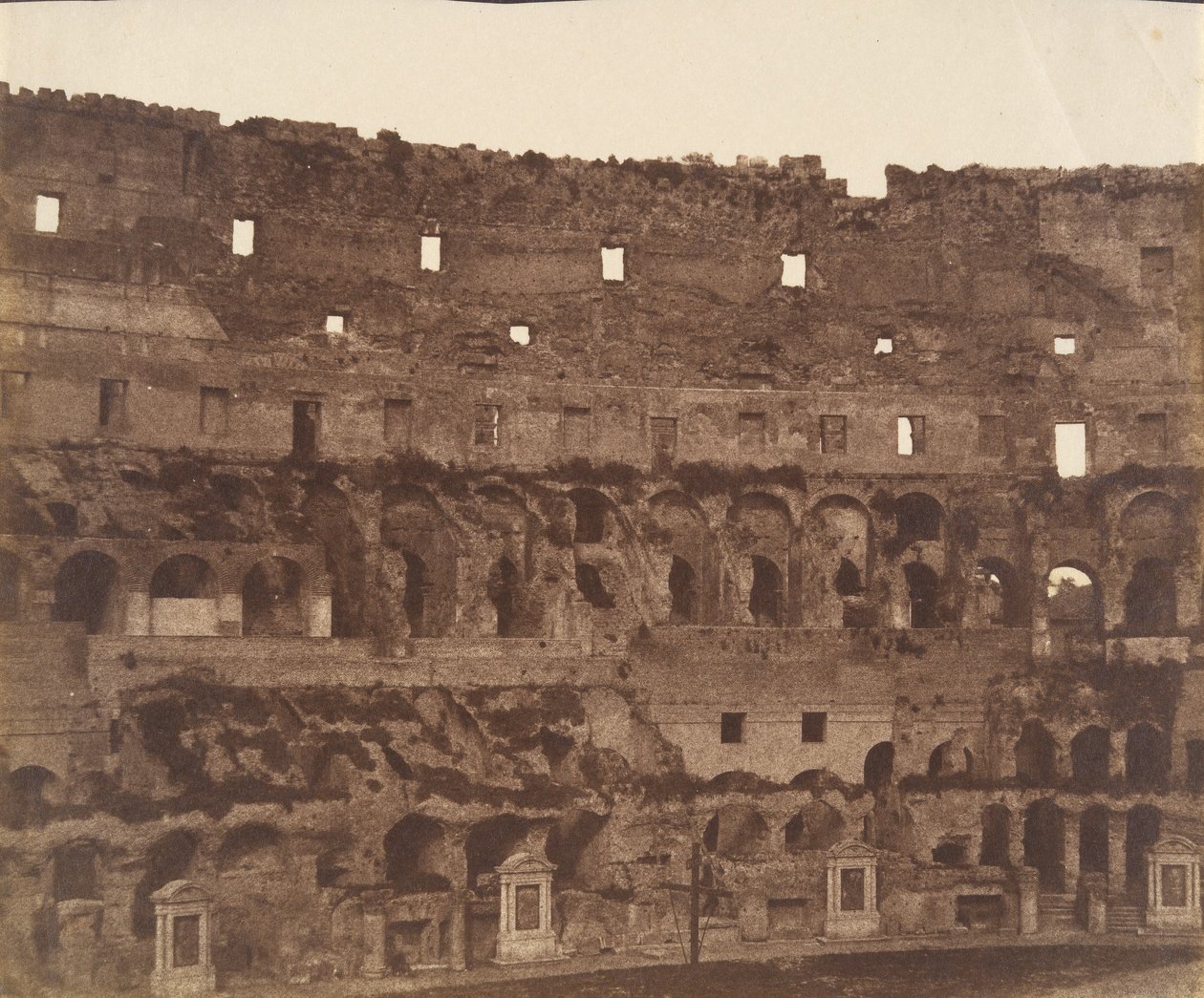 Colosseum, Roma, 1850-tallet. av George Wilson Bridges