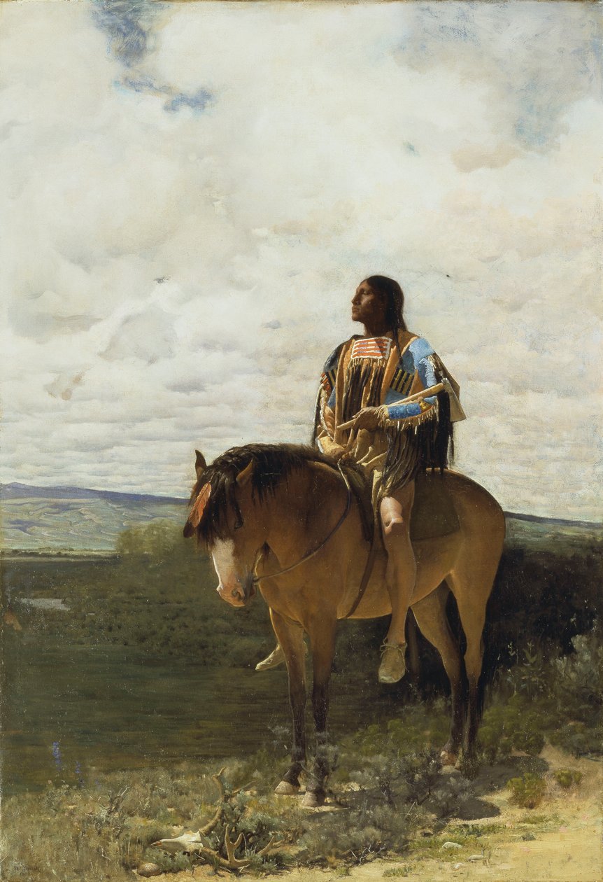 Sioux Brave av George de Forest Brush