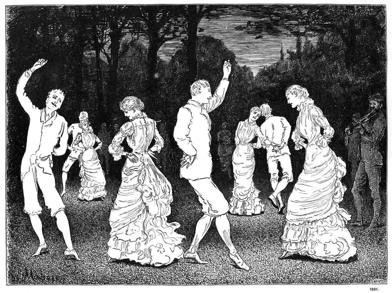 En strålende idé, 1881 1891 av George du Maurier