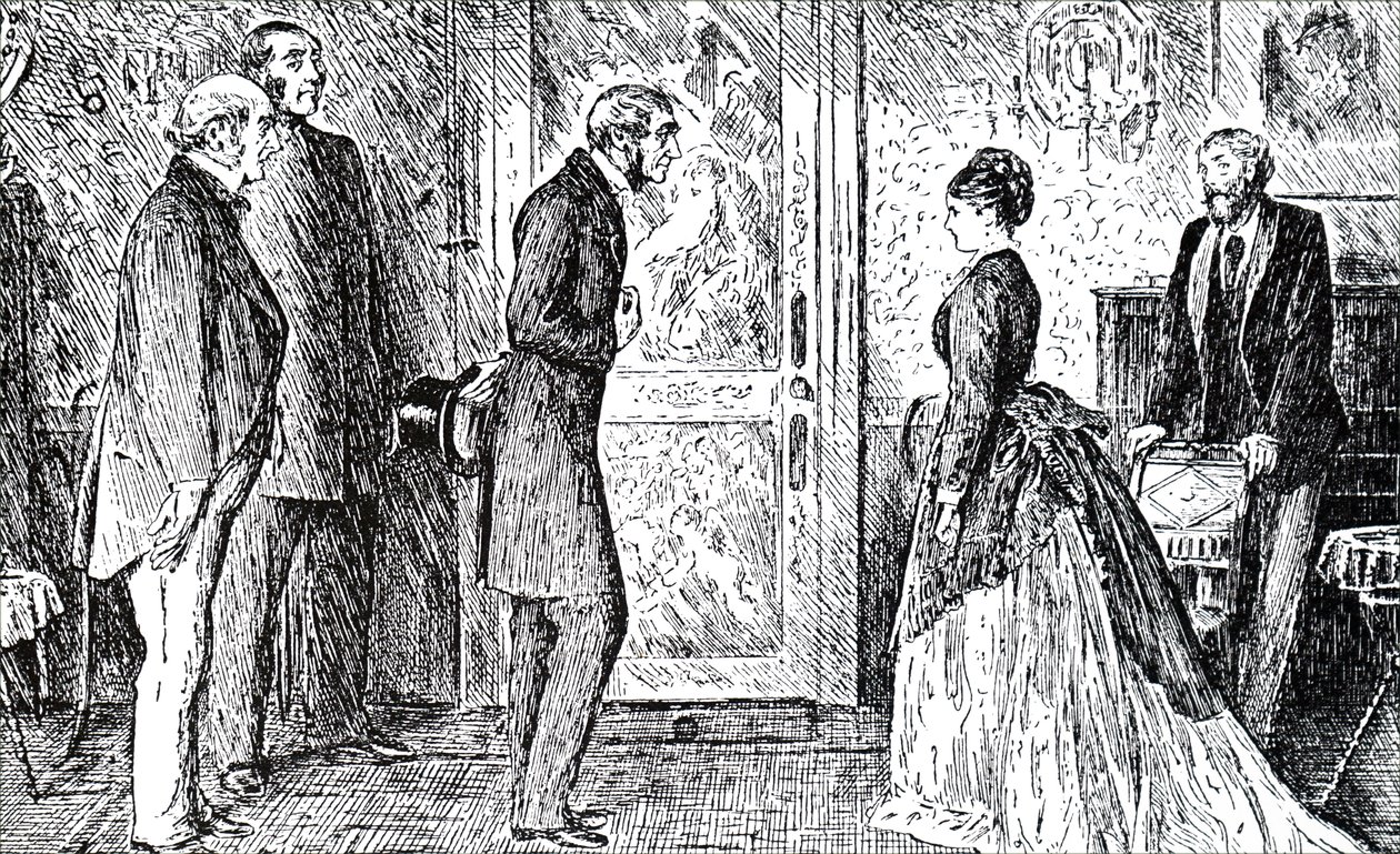 En scene fra Wilkie Collins 