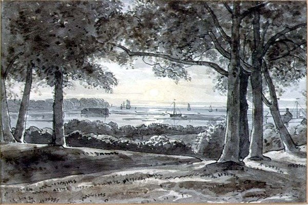 Elvescene av George the Younger Barret