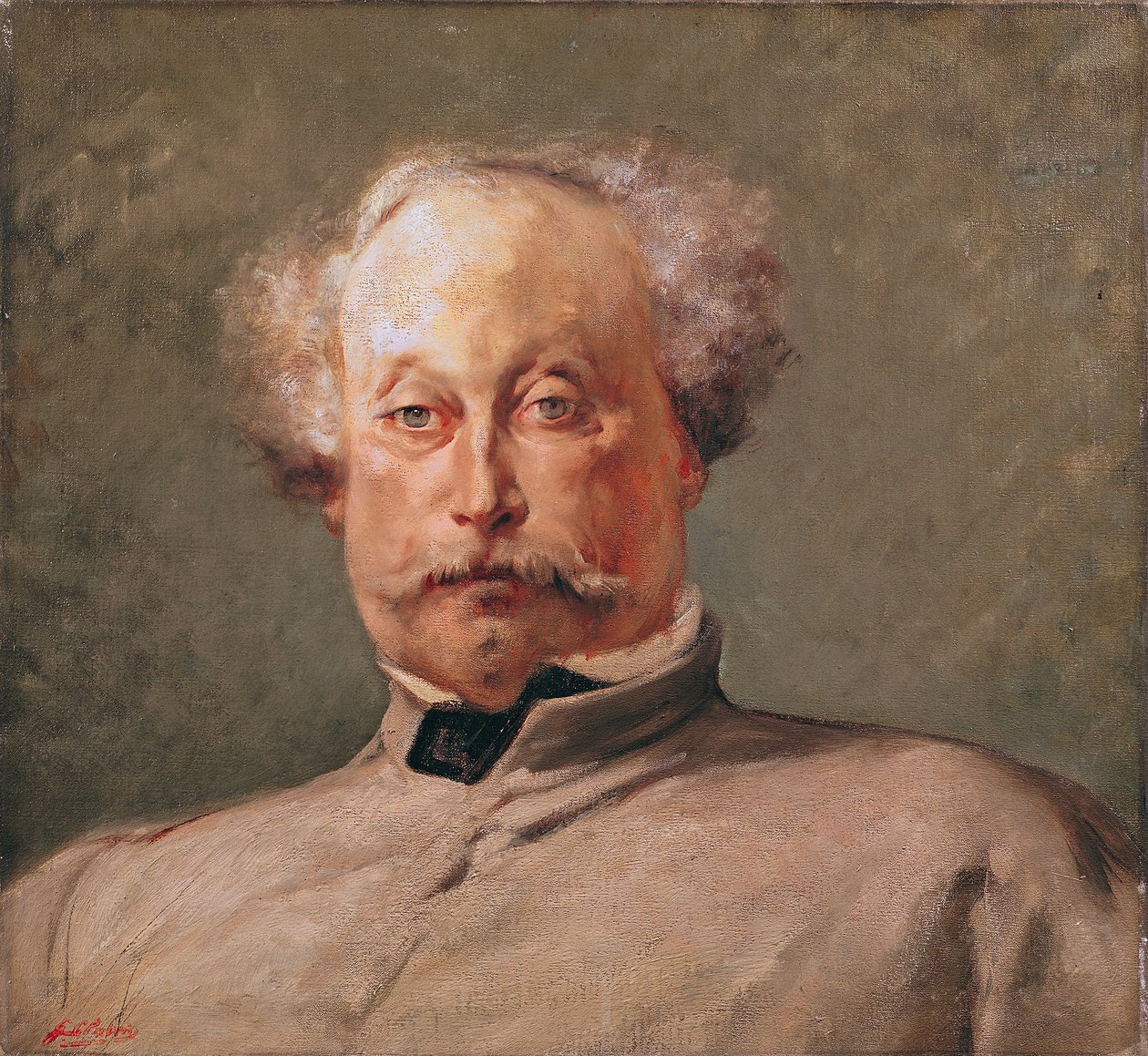Portrett av Alexandre Dumas fils (1824-95) av Georges Clairin
