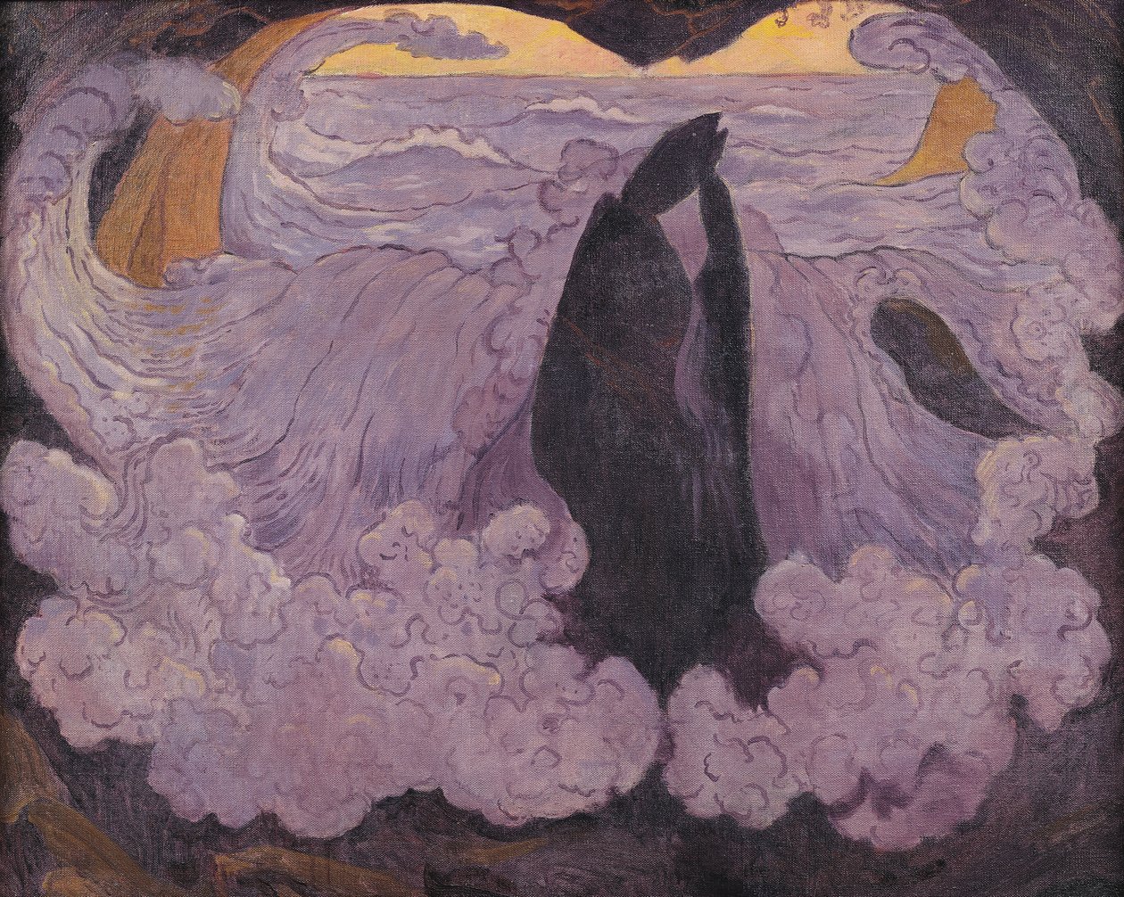 Den fiolette bølgen, ca. 1895-6 av Georges Lacombe