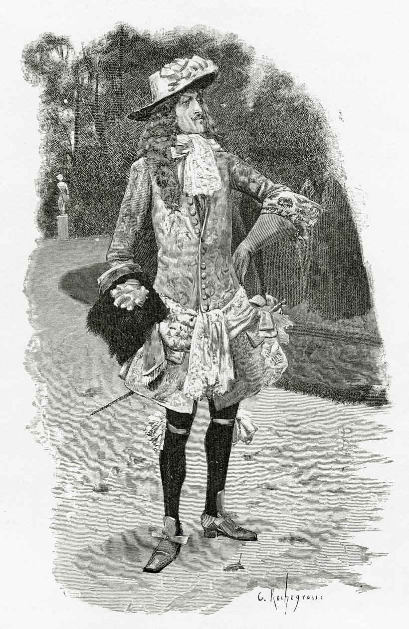 Lord David Dirty-Moir - illustrasjon fra L