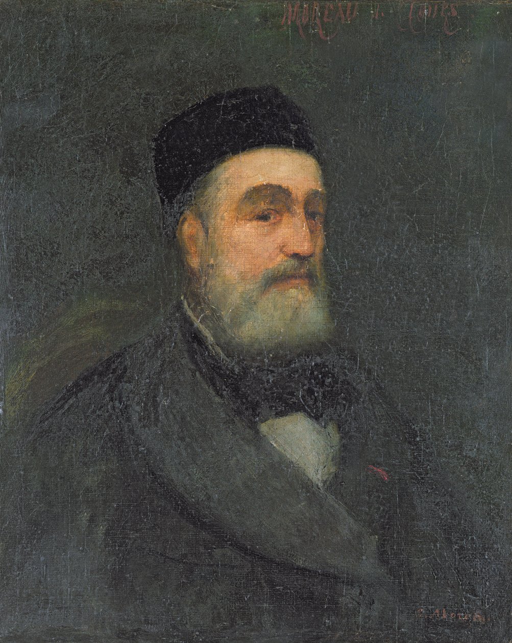 Jacques-Joseph Moreau fra Tours (1804-84) ca. 1860 av Georges Moreau de Tours