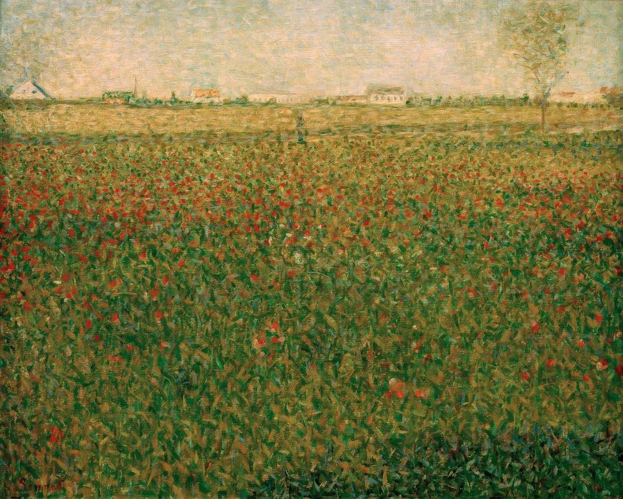 La Luzerne, Saint-Denis av Georges Seurat