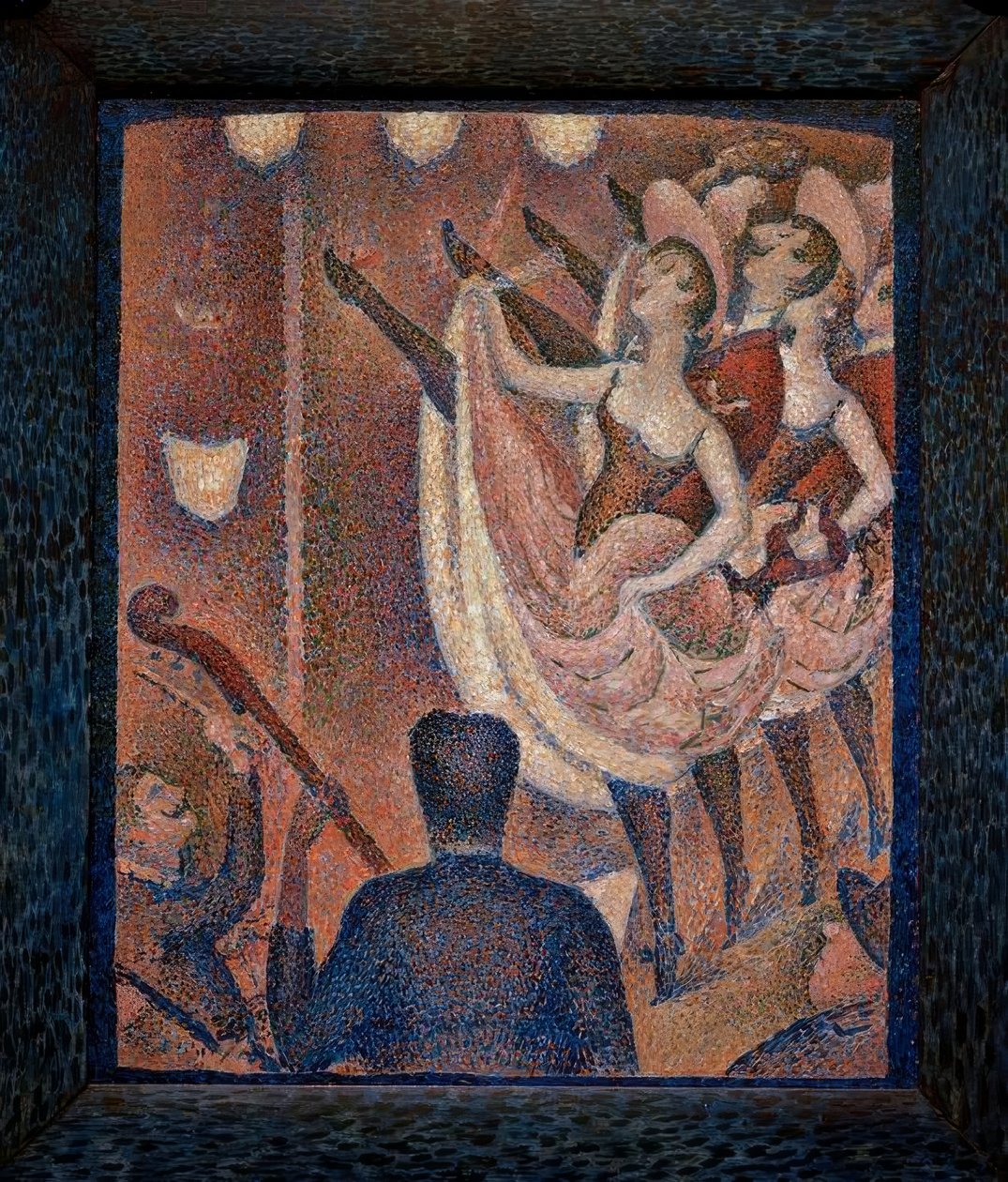 Studie for Le Chahut av Georges Seurat