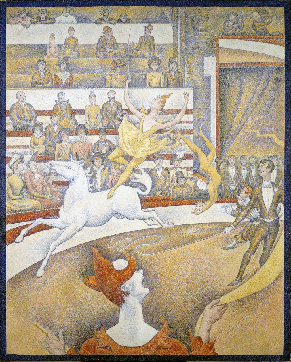 Sirkuset av Georges Seurat