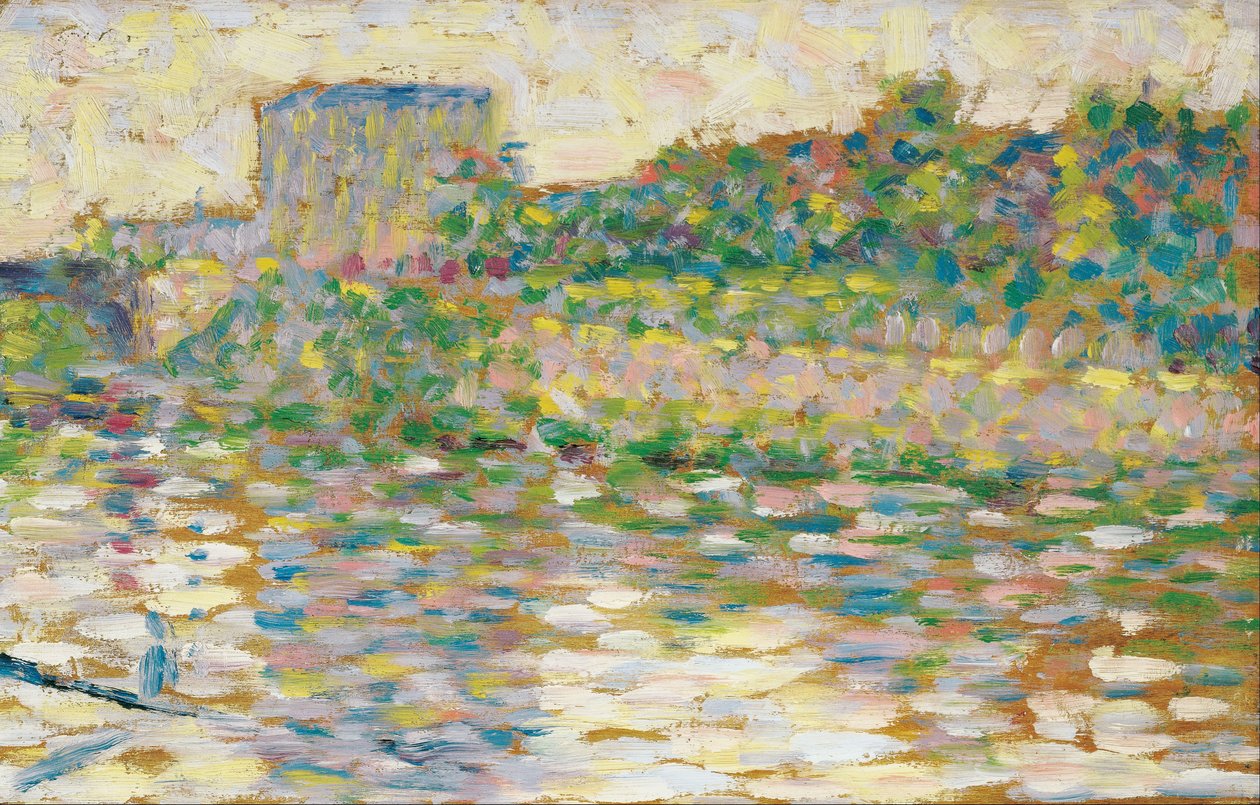 Seinen ved Courbevoie av Georges Seurat