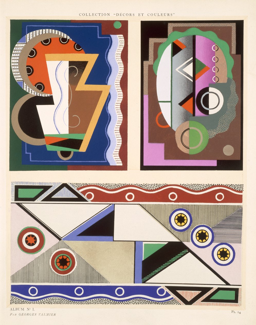 Abstrakt design, fra 